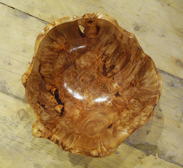 Peter Kinsella, turned wood bowl